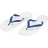 Rantasandaalit Flip Flops Sunset, valkoinen, sininen liikelahja logopainatuksella