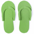 Rantasandaalit Flip Flops Yommy, vihreä liikelahja logopainatuksella