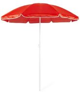 Rantavarjo Beach Umbrella Mojácar, punainen liikelahja logopainatuksella