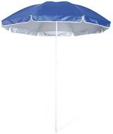 Rantavarjo Beach Umbrella Taner, sininen liikelahja logopainatuksella