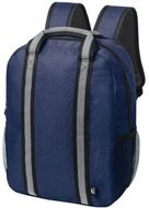 Reppu, jossa on heijastinnauhat Backpack Fabax, tummansininen liikelahja logopainatuksella
