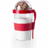 Ruokakotelo Cup Yoplat, punainen liikelahja logopainatuksella