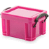 Säilytyslaatikko Multipurpose Box Harcal, fuksia liikelahja logopainatuksella