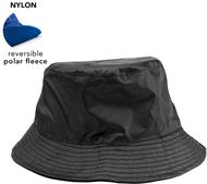 Sadehattu Reversible Hat Nesy, tummanvihreä liikelahja logopainatuksella