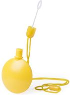Saippuakuplat Bubbles Fabulak, keltainen liikelahja logopainatuksella