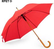 Sateenvarjo Umbrella Bonaf, harmaa liikelahja logopainatuksella