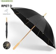 Sateenvarjo Umbrella Gotley, musta liikelahja logopainatuksella