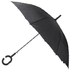 Sateenvarjo Umbrella Halrum, musta liikelahja logopainatuksella