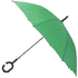 Sateenvarjo Umbrella Halrum, vihreä liikelahja logopainatuksella