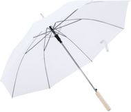 Sateenvarjo Umbrella Korlet, valkoinen liikelahja logopainatuksella