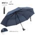 Sateenvarjo Umbrella Nereus, musta liikelahja logopainatuksella