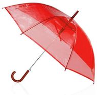 Sateenvarjo Umbrella Rantolf, punainen liikelahja logopainatuksella