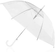 Sateenvarjo Umbrella Rantolf, valkoinen liikelahja logopainatuksella