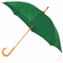 Sateenvarjo Umbrella Santy, vihreä liikelahja logopainatuksella