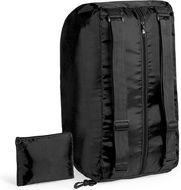 Selkäreppu Backpack Bag Ribuk, musta liikelahja logopainatuksella