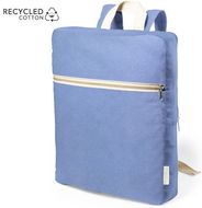 Selkäreppu Backpack Nidoran, sininen liikelahja logopainatuksella