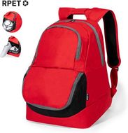 Selkäreppu Backpack Storil, punainen liikelahja logopainatuksella