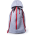 Selkäreppu Drawstring Bag Kenny, punainen liikelahja logopainatuksella