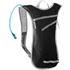 Selkäreppu, juomapullo Sports Backpack Hydrax, musta liikelahja logopainatuksella