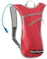 Selkäreppu, juomapullo Sports Backpack Hydrax, punainen liikelahja logopainatuksella
