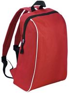 Selkäreppu Backpack Assen, punainen liikelahja logopainatuksella