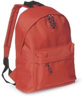 Selkäreppu Backpack Discovery, punainen liikelahja logopainatuksella