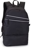 Selkäreppu Backpack Dorian, tummanvihreä liikelahja logopainatuksella