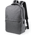 Selkäreppu Backpack Konor, harmaa liikelahja logopainatuksella