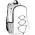 Selkäreppu Backpack Lendross, valkoinen liikelahja logopainatuksella