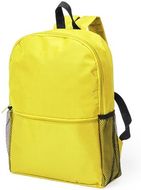 Selkäreppu Backpack Yobren, keltainen liikelahja logopainatuksella
