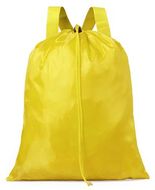 Selkäreppu Drawstring Bag Shauden, keltainen liikelahja logopainatuksella