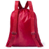 Selkäreppu Drawstring Bag Shauden, punainen liikelahja logopainatuksella