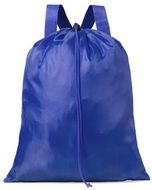 Selkäreppu Drawstring Bag Shauden, sininen liikelahja logopainatuksella