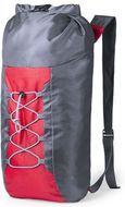 Selkäreppu Foldable Backpack Hedux, punainen liikelahja logopainatuksella