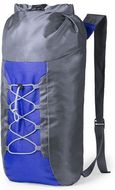 Selkäreppu Foldable Backpack Hedux, sininen liikelahja logopainatuksella