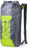Selkäreppu Foldable Backpack Hedux, vaaleanvihreä liikelahja logopainatuksella
