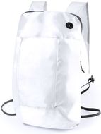 Selkäreppu Foldable Backpack Signal, valkoinen liikelahja logopainatuksella