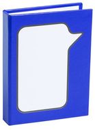 Siirrettävä kirjanmerkki Sticky Notepad Dosan, sininen liikelahja logopainatuksella