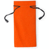 Silmälasikotelo Pouch Milla, oranssi liikelahja logopainatuksella