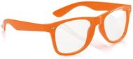 Silmälasien sangat Glasses Kathol, neon-oranssi liikelahja logopainatuksella
