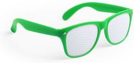 Silmälasien sangat Glasses Zamur, vihreä liikelahja logopainatuksella