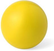 Stressipallo Antistress Ball Lasap, keltainen liikelahja logopainatuksella