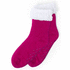 Sukat Sock Molbik, fuksia liikelahja logopainatuksella