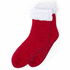 Sukat Sock Molbik, punainen liikelahja logopainatuksella