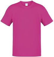 T-paita Adult Color T-Shirt Hecom, fuksia liikelahja logopainatuksella