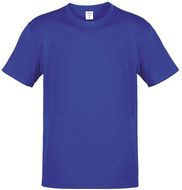 T-paita Adult Color T-Shirt Hecom, sininen liikelahja logopainatuksella