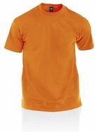 T-paita Adult Color T-Shirt Premium, sininen, oranssi liikelahja logopainatuksella