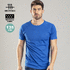 T-paita Adult T-Shirt Tecnic Plus, harmaa liikelahja logopainatuksella
