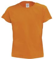 T-paita Kids Colour T-Shirt Hecom, sininen, oranssi liikelahja logopainatuksella