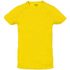 T-paita Kids T-Shirt Tecnic Plus, keltainen liikelahja logopainatuksella